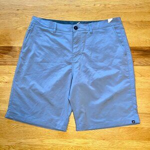 Quiksilver Amphibian Hybrid Shorts 34x20 Gray